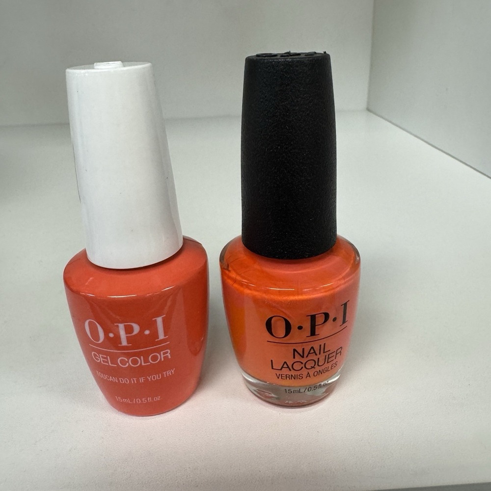 OPI Duo Matching - GC A67 - Toucan Do It If‎ You Try - Gel + Polish